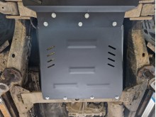 Aluminium plaque couvercle cache protection boîte de vitesses Nissan Navara (2005-2015)