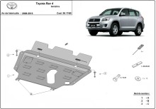 Acier plaque couvercle cache protection moteur Toyota RAV 4 (2006-2013)