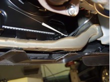 Acier plaque couvercle cache protection moteur Honda Civic (hayon) (2005-2015)