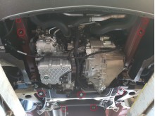 Acier plaque couvercle cache protection moteur Mercedes Sprinter (2018-2026)