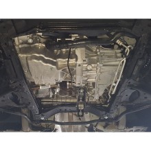 Aluminium plaque couvercle cache protection moteur Renault Express (2021-2026)