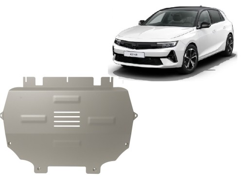 Stalowa Osłona pod silnik Opel Astra L Aluminium (2021-2026)