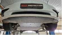 Acier plaque couvercle cache protection moteur Tesla Model Y (2024-2026)