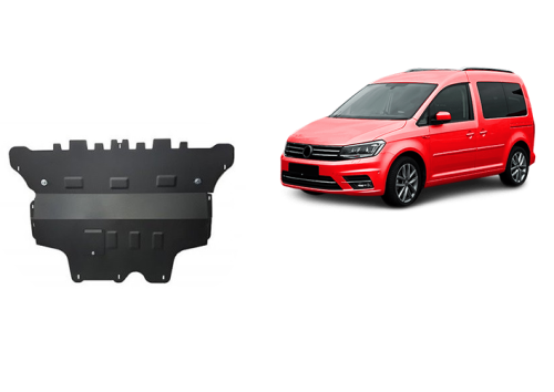 Stalowa Osłona pod silnik VW Caddy- automatyczna skrzynia biegów (2020-2026)