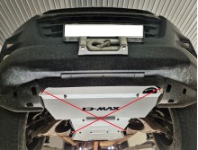 Acier plaque couvercle cache protection boîte de vitesses Isuzu D-Max (2019-2026)