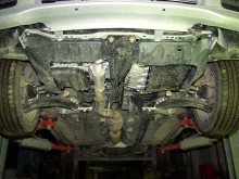 Acier plaque couvercle cache protection moteur Nissan Kubistar (2000-2006)