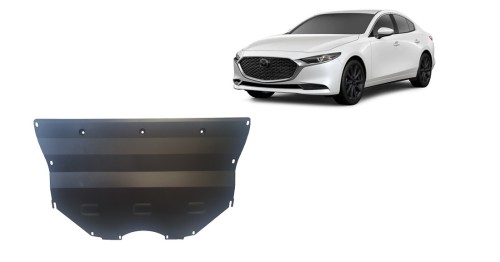 Stalowa Osłona pod silnik Mazda 3 (2019-2026)