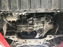 Aluminium plaque couvercle cache protection moteur Ford C-Max (2010-2019)