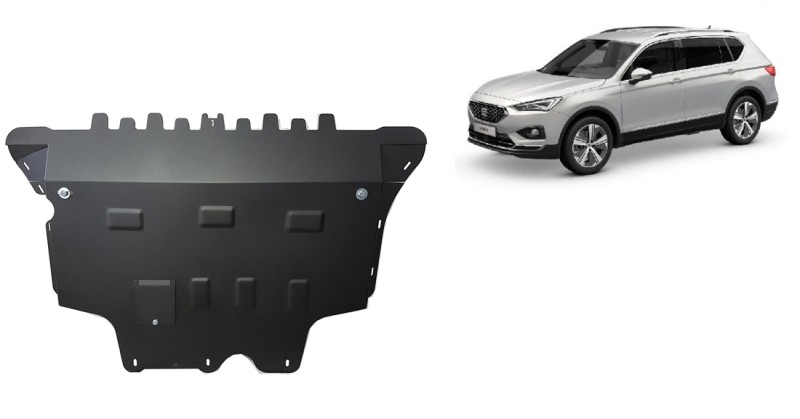 Acier plaque couvercle cache protection moteur Seat Arosa (2018-2026)