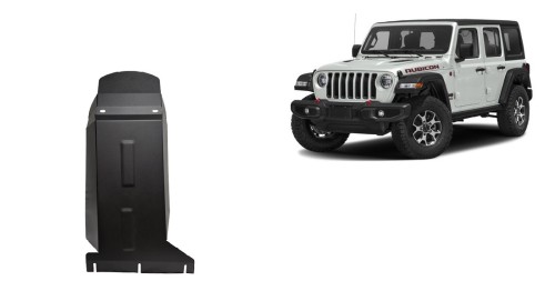 Stalowa Osłona pod silnik Jeep Wrangler - JL (2017-2026)