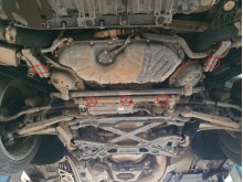 Acier plaque couvercle cache protection moteur Audi A8 (2010-2017)