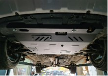 Acier plaque couvercle cache protection moteur Mitsubishi Outlander (2006-2012)