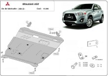 Acier plaque couvercle cache protection moteur Mitsubishi ASX (2010-2022)