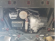 Acier plaque couvercle cache protection moteur Toyota Proace (2019-2026)