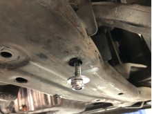 Acier plaque couvercle cache protection moteur Honda Accord (2008-2012)