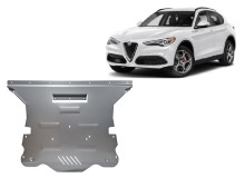 Aluminium Osłona pod silnik Alfa Romeo Stelvio (2016-2026)