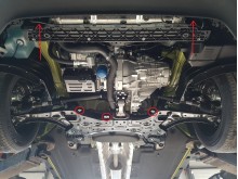 Stalowa Osłona pod silnik Hyundai Kona (2018-2023)