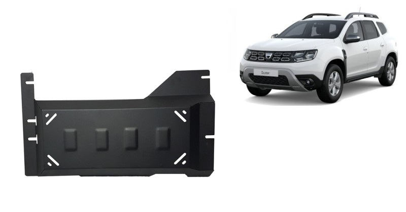 Acier plaque couvercle cache protection de FAP DPF Dacia Duster (2021-2024)