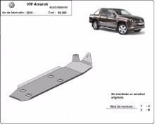 Stalowa Osłona zbiornika paliwa Volkswagen Amarok (2010-2026)