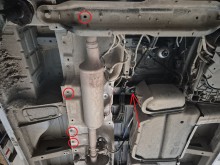 Acier plaque couvercle cache protection catalyseur système Start-Stop Renault Master (2024-2026)