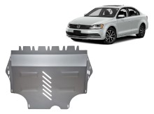 Aluminium plaque couvercle cache protection moteur Volkswagen Jetta (2011-2026)