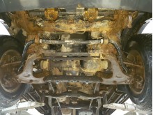 Acier plaque couvercle cache protection moteur Mitsubishi ASX (1998-2007)