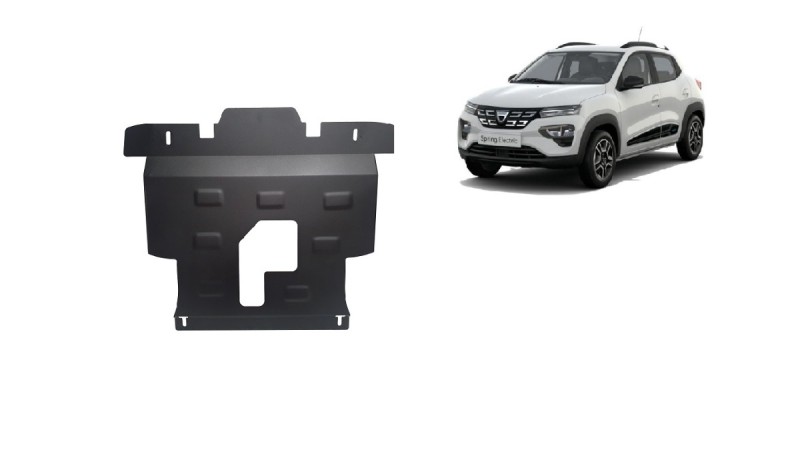 Acier plaque couvercle cache protection moteur Dacia Spring (2021-2024)