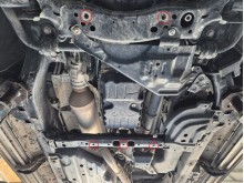 Aluminium plaque couvercle cache protection boîte de vitesses Toyota Land Cruiser (2024-2026)