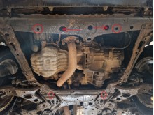 Acier plaque couvercle cache protection moteur Toyota RAV 4 (2006-2013)