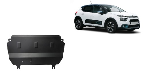 Stalowa Osłona pod silnik Citroen C3 (2019-2026)