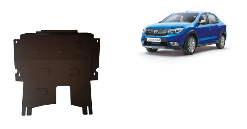 Stalowa Osłona pod silnik Dacia Logan 2 Stepway (2012-2020)