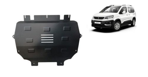 Stalowa Osłona pod silnik Peugeot Rifter (2018-2026)