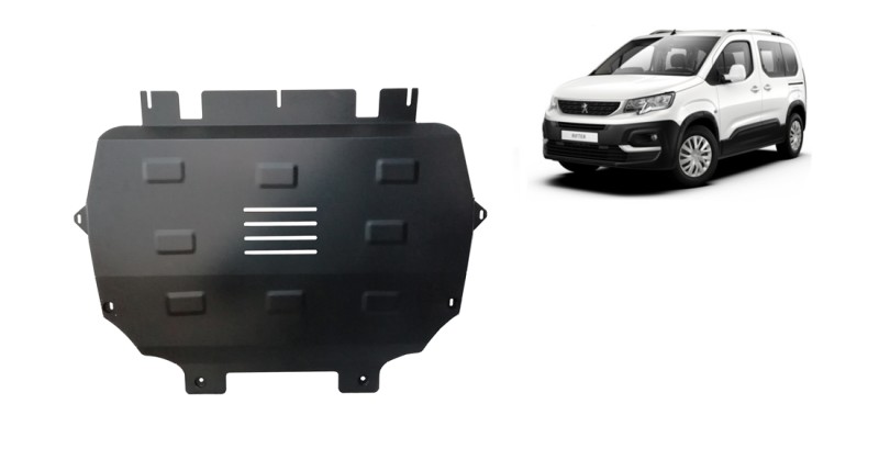 Acier plaque couvercle cache protection moteur Peugeot 2008 (2018-2026)