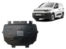 Acier plaque couvercle cache protection moteur Ford Transit Connect - automat (2023-2026)