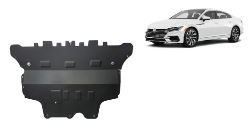 Stalowa Osłona pod silnik VW Arteon - reczna skrzynia biegow (2017-2026)