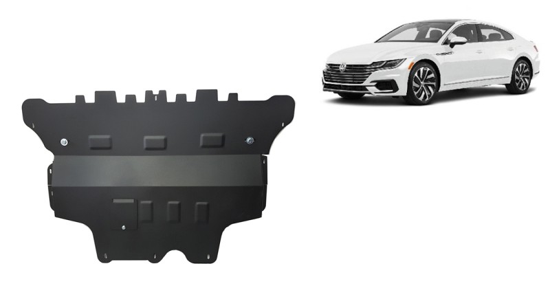 Acier plaque couvercle cache protection boîte de vitesses automatique Volkswagen Amarok (2017-2026)