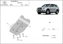 Acier plaque couvercle cache protection différentiel Toyota RAV 4 (2006-2013)