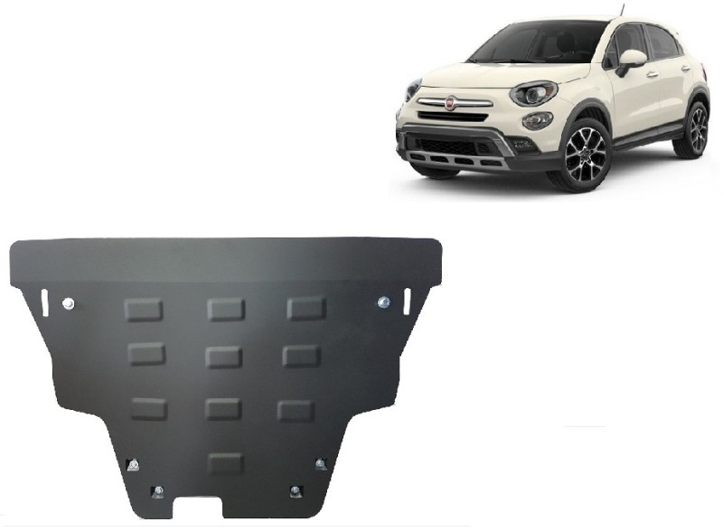 Stalowa Osłona pod silnik Fiat 500x (2014-2026)