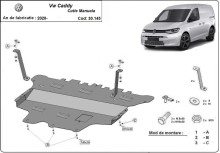 Acier plaque couvercle cache protection moteur Volkswagen Caddy (2020-2026)