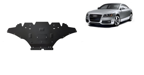 Stalowa Osłona pod silnik Audi A5, diesel (2008-2016)