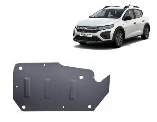 Stalowa Osłona zbiornika paliwa Dacia Sandero Stepway (2021-2026)
