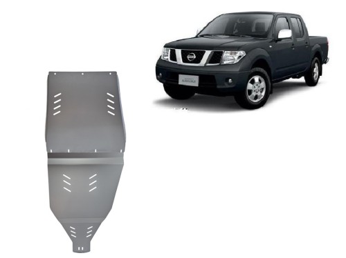 Stalowa Osłona skrzyni biegów Nissan Navara - Aluminium (2005-2015)