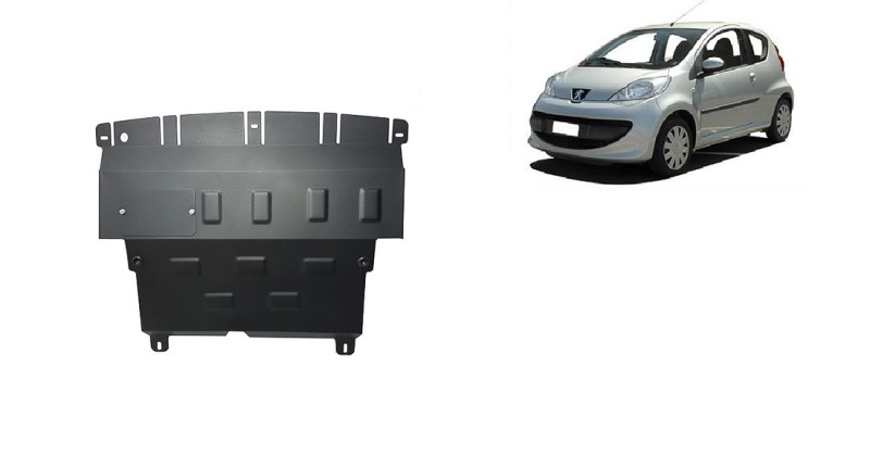 Acier plaque couvercle cache protection moteur Peugeot 207 (2005-2014)