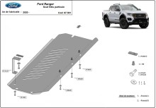 Acier plaque couvercle cache protection de FAP DPF Ford Ranger (2020-2023)