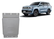 Aluminium plaque couvercle cache protection boîte de vitesses Baic Beijing BJ60 (2022-2026)