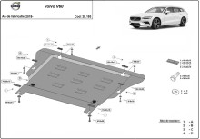 Acier plaque couvercle cache protection moteur Hyundai Santa Fe (2018-2025)