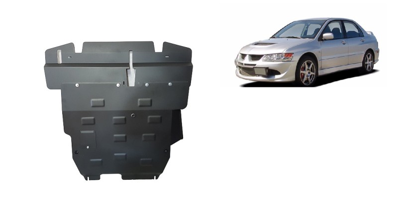 Acier plaque couvercle cache protection moteur Mitsubishi Outlander (2002-2007)
