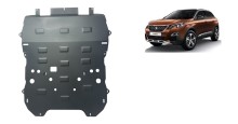 Acier plaque couvercle cache protection moteur Peugeot 301 (2017-2026)