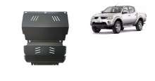Acier plaque couvercle cache protection moteur Mitsubishi Lancer (2005-2015)