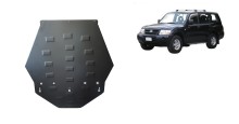 Acier plaque couvercle cache protection boîte de vitesses Mitsubishi Pajero 3 (V60, V70) (1999-2007)